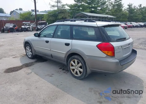 2006 Subaru Outback 2.5I из США, поврежденный, VIN 4S4BP61C867328987